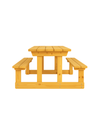 Outdoor bench – no back